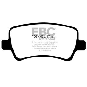 Köp Bromsbelägg av EBC Brakes DP21934 till det låga priset 1610055,94 kr