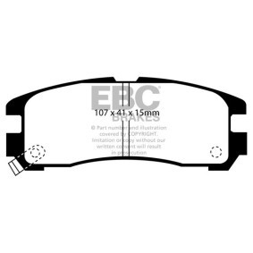 Köp Bromsbelägg av EBC Brakes DP2738 till det låga priset 1610055,94 kr