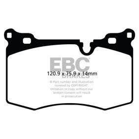 Köp Bromsbelägg av EBC Brakes DP31854C till det låga priset 3677,29 kr