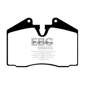 Köp Bromsbelägg av EBC Brakes DP3612C till det låga priset 2307,07 kr