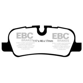 Köp Bromsbelägg av EBC Brakes DP41542R till det låga priset 1610055,94 kr