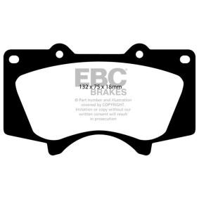Köp Bromsbelägg av EBC Brakes DP41657R till det låga priset 1610055,94 kr