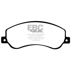 Köp Bromsbelägg av EBC Brakes DP41917R till det låga priset 1604090,38 kr