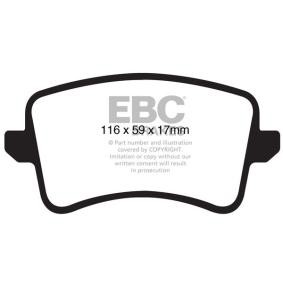 Köp Bromsbelägg av EBC Brakes DP41988R till det låga priset 3798,78 kr
