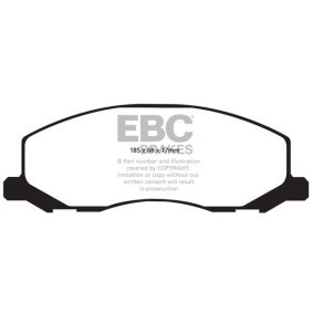 Köp Bromsbelägg av EBC Brakes DP42015R till det låga priset 1610055,94 kr