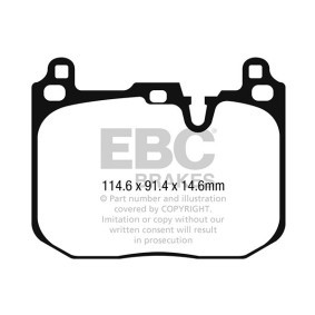 Köp Bromsbelägg av EBC Brakes DP42271R till det låga priset 1604090,38 kr