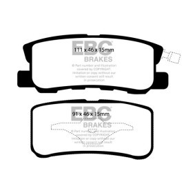 Köp Bromsbelägg av EBC Brakes DP61407 till det låga priset 1610055,94 kr