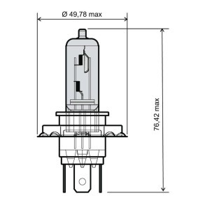 Glühlampe, Fernscheinwerfer von RMS
