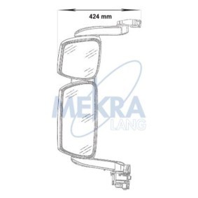 Acquista Specchio esterno, Cabina da MEKRA 59.1008.012.099 a buon mercato per soli 690,25 €
