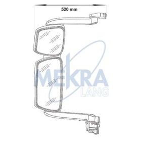 Acquista Specchio esterno, Cabina da MEKRA 59.1008.018.099 a buon mercato per soli 695,80 €