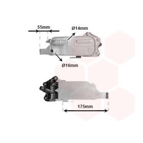 Ölkühler, Automatikgetriebe von VAN WEZEL günstig für 105,22 €