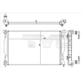 Acquista Radiatore motore da TYC 702-0012-R a buon mercato per soli 96,22 €