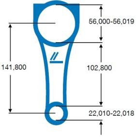 Köp Vevstake av IPSA CO007100 till det låga priset 1497,65 kr