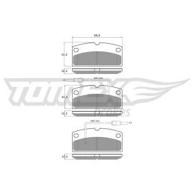 Bremsbeläge TX 18-82