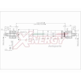 Stoßdämpfer von AP XENERGY X006443