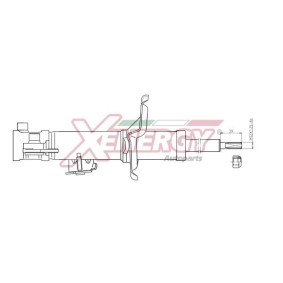 Stoßdämpfer des Herstellers AP XENERGY - Originalware Artikelnummer: X014331