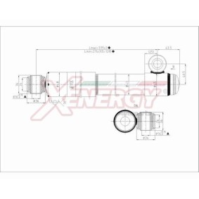 Stoßdämpfer von AP XENERGY X210341