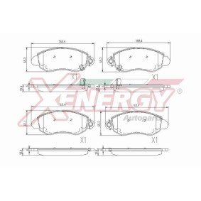 Bremsbeläge von AP XENERGY