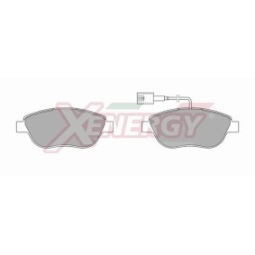Acquista Kit pastiglie freni da AP XENERGY X41082 a buon mercato per soli 51,00 €