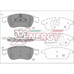 Acquista Kit pastiglie freni da AP XENERGY X41168 a buon mercato per soli 60,23 €