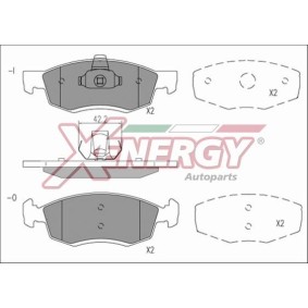 Acquista Kit pastiglie freni da AP XENERGY X41206 a buon mercato per soli 66,17 €