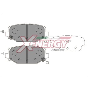 Acquista Kit pastiglie freni da AP XENERGY X41268 a buon mercato per soli 49,63 €