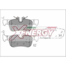 Comprar Juego de pastillas de freno de AP XENERGY X41275 a bajo precio de 53,47 €