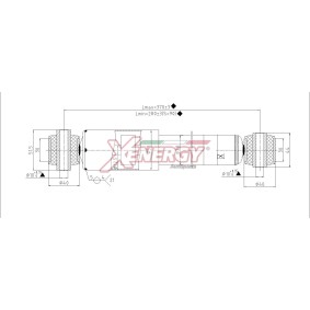 Stoßdämpfer von AP XENERGY X440343