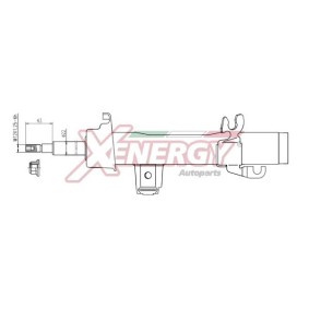 Comprar Amortiguador de AP XENERGY X698334 a bajo precio de 105,85 €