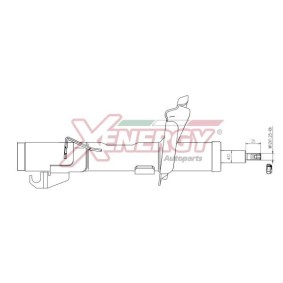 Stoßdämpfer von AP XENERGY X700334
