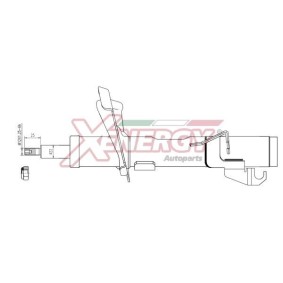 Stoßdämpfer von AP XENERGY X701334