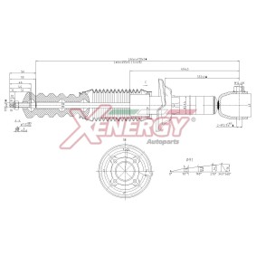 Stoßdämpfer von AP XENERGY