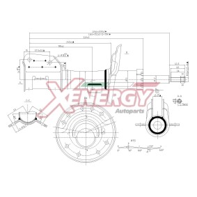 Stoßdämpfer X731339 für FIAT