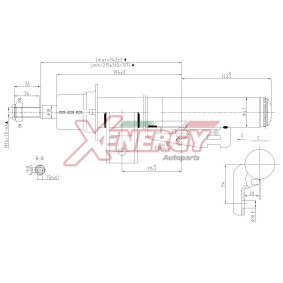 Stoßdämpfer von AP XENERGY X997104