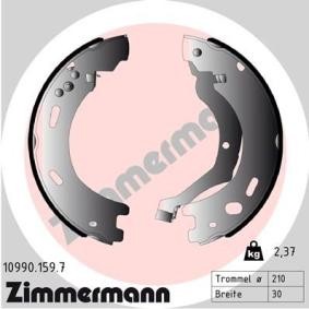 Comprar Zapata de freno de mano de ZIMMERMANN 10990.159.7 a bajo precio de 99,92 €