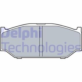 Bremsbeläge LP3544 von DELPHI günstig für 22,36 € online kaufen