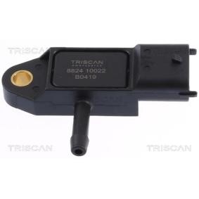 Acquista Sensore, pressione collettore d'aspirazione da TRISCAN 8824 10022 a buon mercato per soli 46,49 €