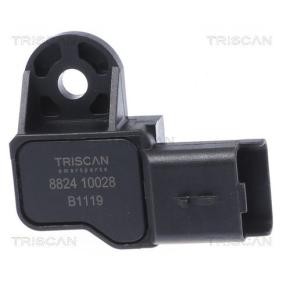 Comprar Sensor, presión colector de admisión de TRISCAN 8824 10028 a bajo precio de 38,42 €