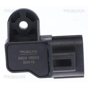 Acquista Sensore, pressione collettore d'aspirazione da TRISCAN 8824 16003 a buon mercato per soli 32,45 €