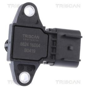 Acquista Sensore, pressione collettore d'aspirazione da TRISCAN 8824 16004 a buon mercato per soli 32,45 €