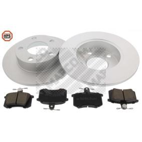 Comprar Kit de discos de freno y pastillas de MAPCO 47861HPS a bajo precio de 85,71 €