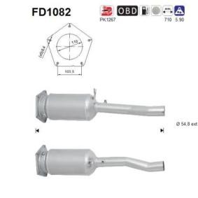 Partikelfilter (DPF) von AS FD1082