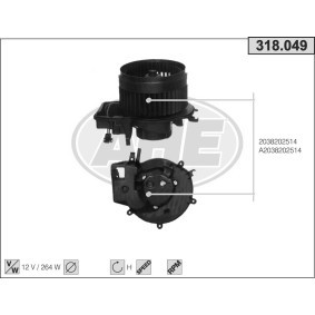 Kühlerlüfter 318.049 von AHE günstig für 158,53 € online kaufen