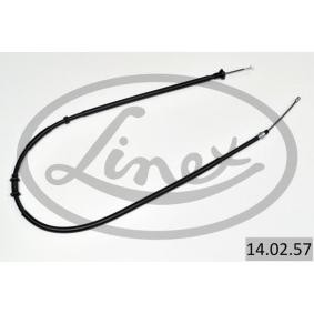 Comprar Cable de accionamiento, freno de servicio de LINEX 14.02.57 a bajo precio de 14,18 €