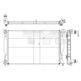 Acquista Radiatore motore da TYC 702-0012 a buon mercato per soli 81,51 €