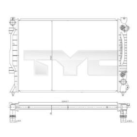 Acquista Radiatore motore da TYC 702-0018 a buon mercato per soli 119,22 €