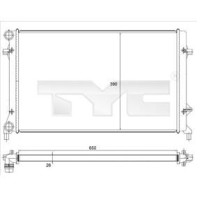 Acquista Radiatore motore da TYC 702-0023 a buon mercato per soli 91,33 €