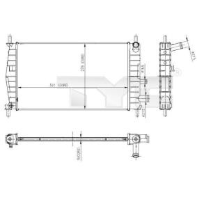 Acquista Radiatore motore da TYC 710-0025 a buon mercato per soli 87,82 €