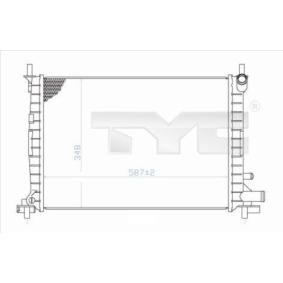 Achetez des Radiateur du moteur TYC 710-0051 à prix pour 108,64 €
