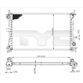 Acquista Radiatore motore da TYC 710-0052 a buon mercato per soli 80,02 €